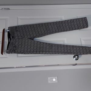 Tristan patterned skinny jeans ,sits below the waist